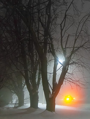 Foggy Winter Night 20130130