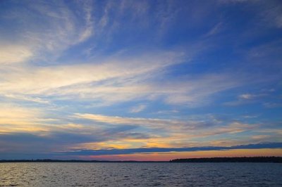 Sturgeon Lake At Sunset