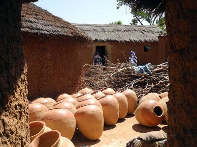 Pottery village Kawara (Griot), Burkina Faso