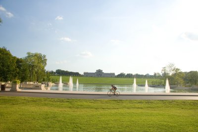 St Louis Art Museum atop Art Hill in Forest Park