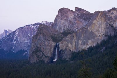 Bridalveil Falls from the Tunnel View