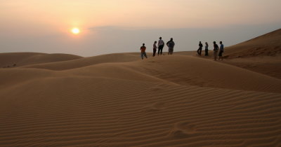 Coucher de soleil