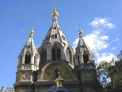 ParisCathdrale orthodoxe russe Saint-Alexandre-de-NevskiRussian orthodox Cathedral Alexander Nevski