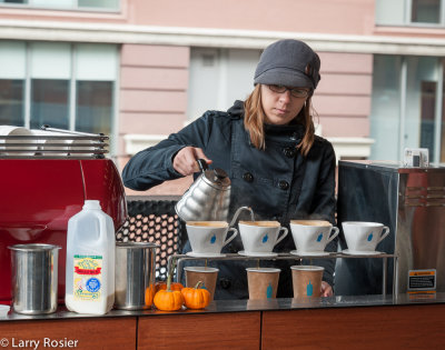 High Line Coffee Vendor