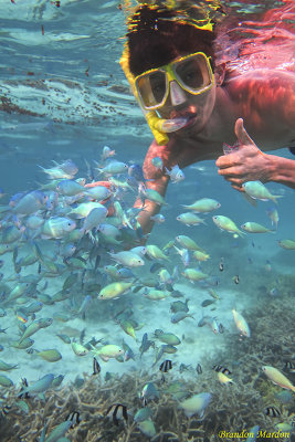  Guam Ezuke Snorkeling...Sirenas in our tropical oasis...