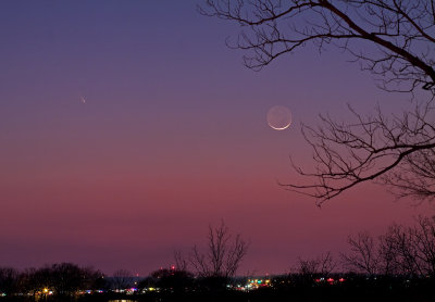 Comet PanSTARRS from Tulsa, OK - March 12, 2013