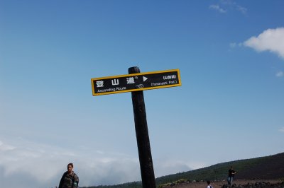 Climbing Mount Fuji