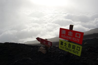 Climbing Mount Fuji