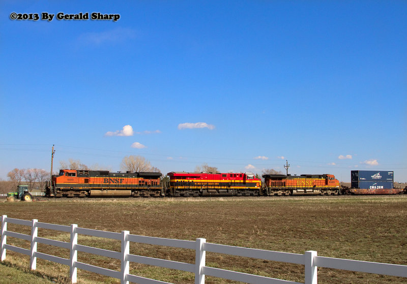BNSF 1000 North At North Siding Switch Longs Peak