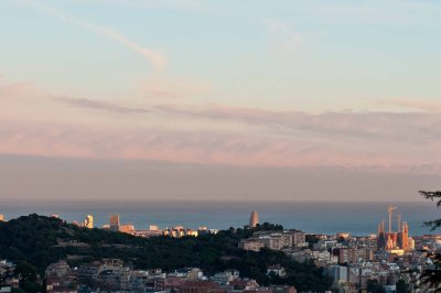 Barcelona View from Tibidabo