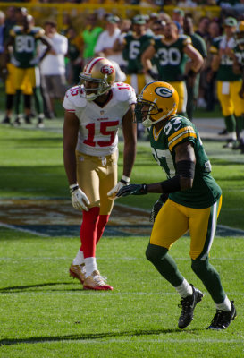 Michael Crabtree (15), Sam Shields (37)