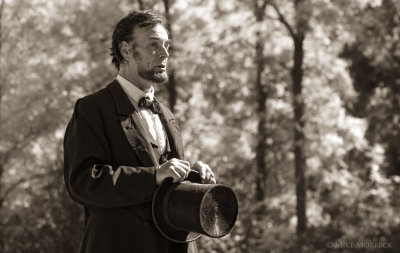 Fritz Klein as Abraham Lincoln