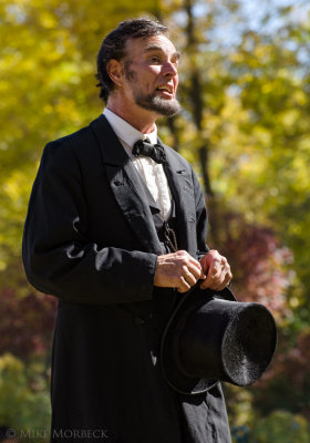 Fritz Klein as Abraham Lincoln