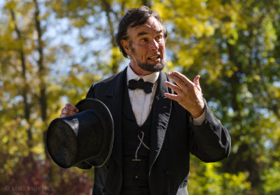 Fritz Klein as Abraham Lincoln