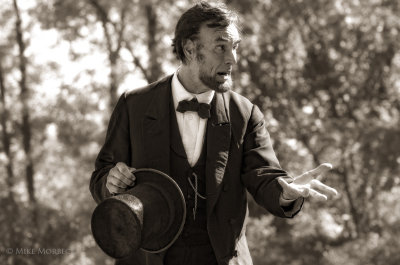 Fritz Klein as Abraham Lincoln