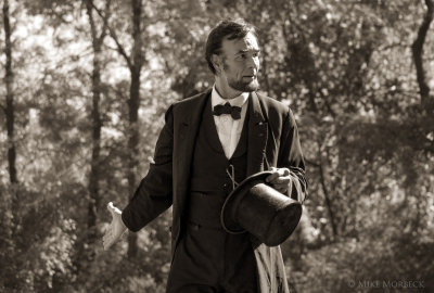 Fritz Klein as Abraham Lincoln