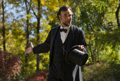 Fritz Klein as Abraham Lincoln