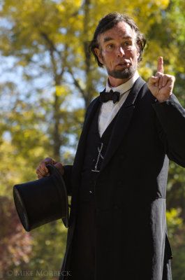 Fritz Klein as Abraham Lincoln