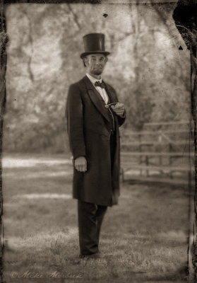 Fritz Klein as Abraham Lincoln