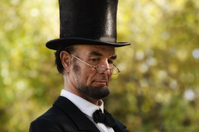 Fritz Klein as Abraham Lincoln