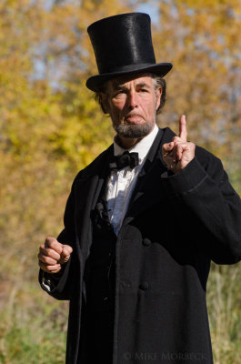 Fritz Klein as Abraham Lincoln