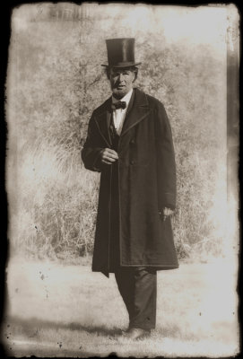 Fritz Klein as Abraham Lincoln