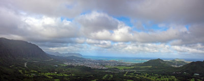 View from Nuuanu Pali Lookout