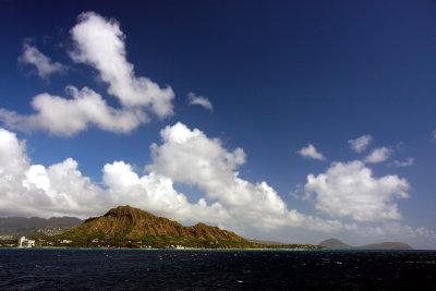 Diamond Head from the water