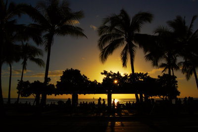 Waikiki sunset