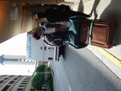 our ride, the Alabama Limo....heh