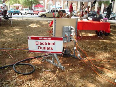 The university provides them the electricity!!!