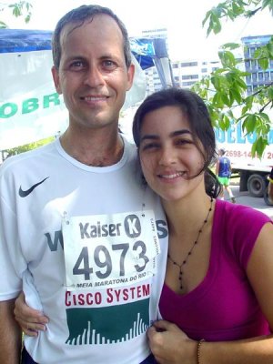Com a irm mais nova