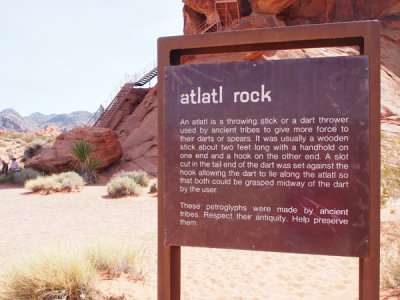 Atlatl Rock Area and Petroglyphs