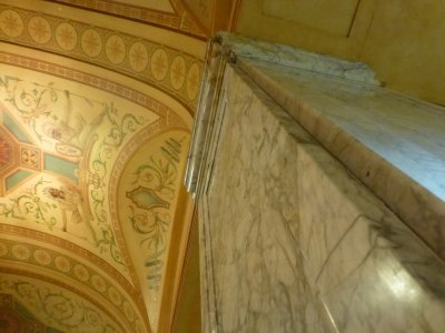 Column and ceiling