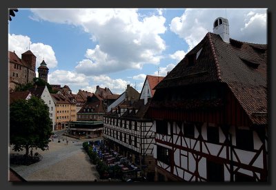 View of Nuremberg from Castle Wall