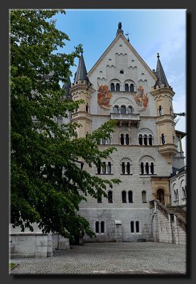 Neuschwanstein Castle Upper Courtyeard