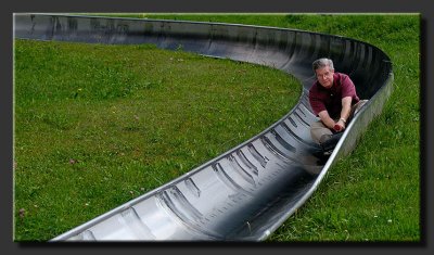 Chip on the Luge