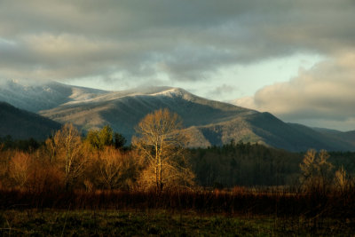 Snow In The Higher Elevations