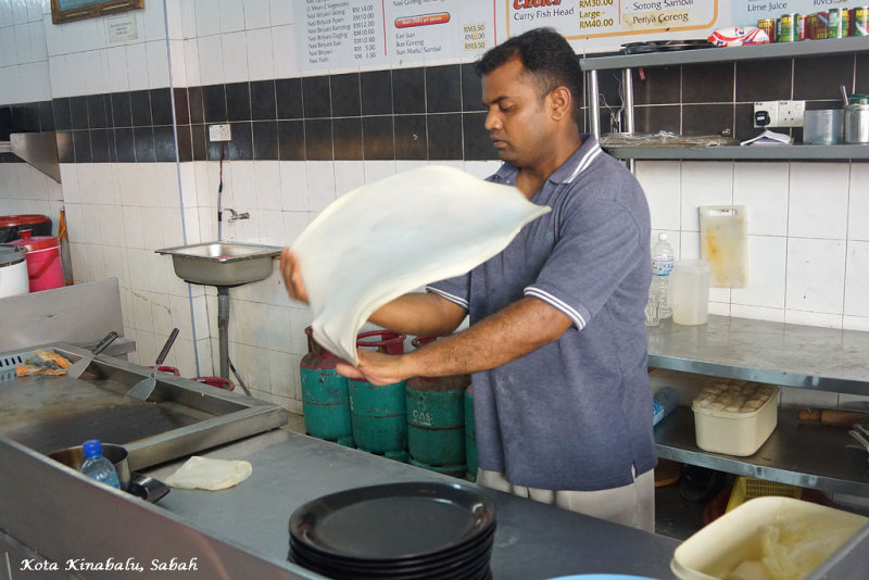 Roti Making, KK
