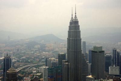 View from KL Tower
