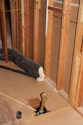 Pipe Removed in Master Bath_120512