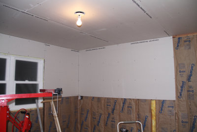 Spare Room Being Drywalled