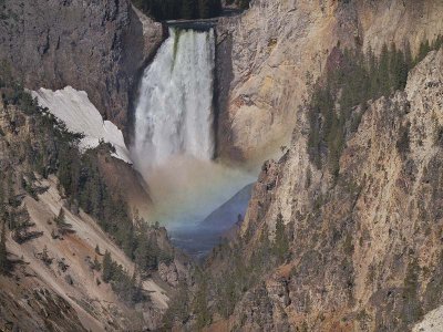 Yellowstone  River Lower Falls Rainbow.jpg