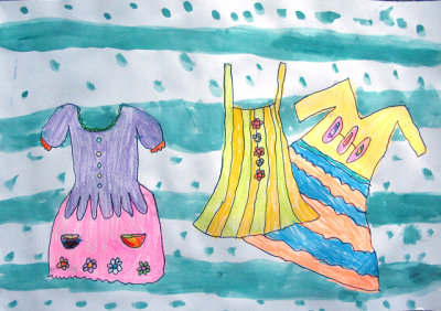 my beautiful dresses, Gu Pan En, age:5.5