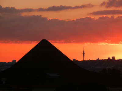 Pyramid and Sky Tower?