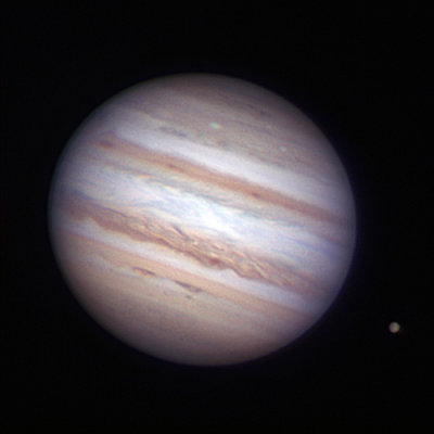 Jupiter, Callisto 18 August 2009