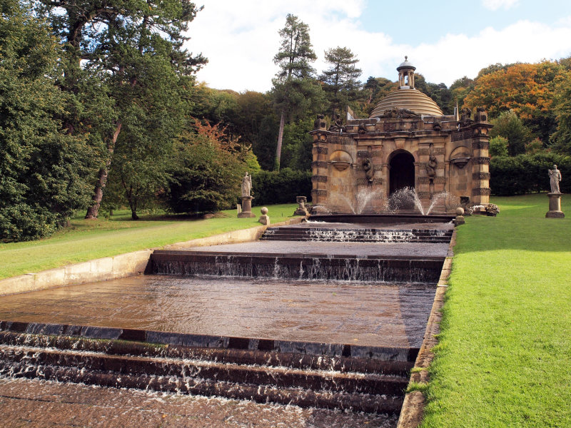 TOP OF WATER CASCADE /   CHATSWORTH