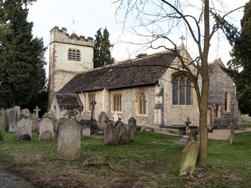 St  GILES CHURCH BUILT 1120AD ASHTEAD SURREY