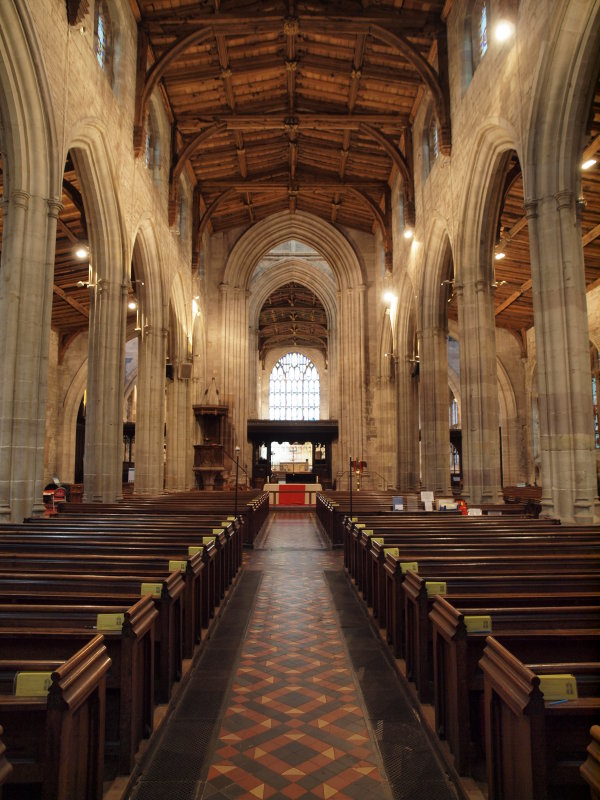 St  LAURENCE  CHURCH  LUDLOW  SHROPSHIRE