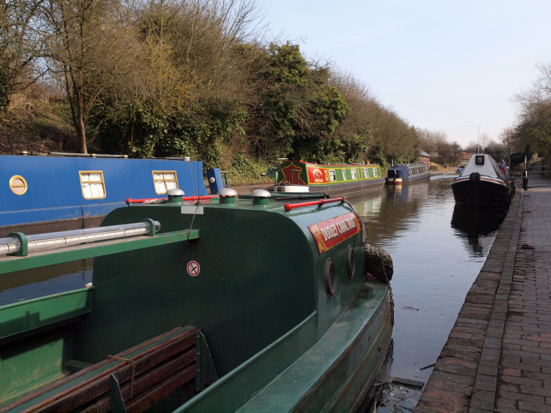 CANAL AT DUDLEY WEST MIDLANDS